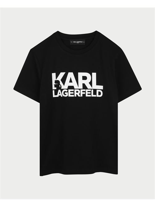 T-shirt ras du cou Karl Lagerfeld pour enfants KARL LAGERFELD | Z3043509B